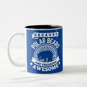 Polar Bear Zweifarbige Tasse