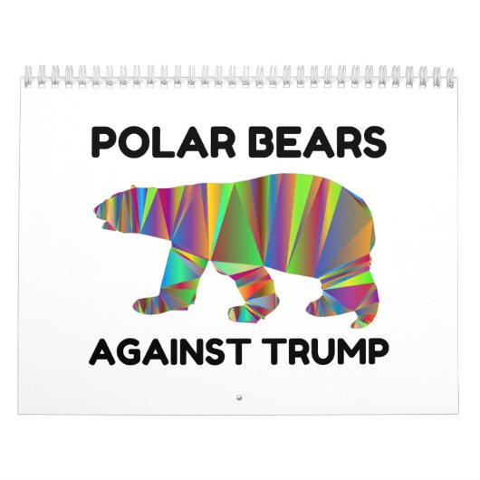 Polar Bears Against Trump Kalender (Titelbild)