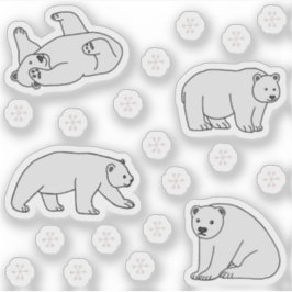 Polar Bears Aufkleber