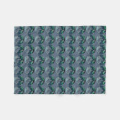 Polar Bears Blanket Bear Art Fleece Blanken (Vorderseite (Horizontal))