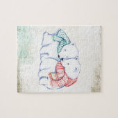 Polar Bears Couple Puzzle (Horizontal)