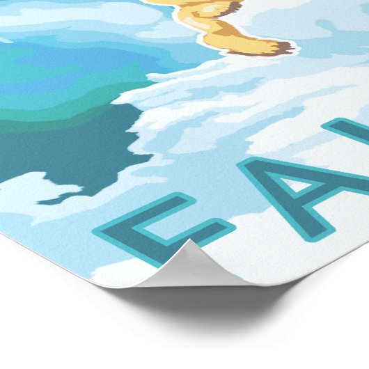 Polar Bears & Cub - Fairbanks, Alaska Poster (Ecke)