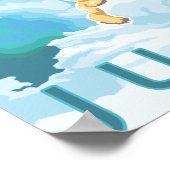 Polar Bears & Cub - Juneau, Alaska Poster (Ecke)