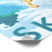 Polar Bears & Cub - Skagway, Alaska Poster (Ecke)