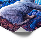 Polar Bears Ice Show Performance Scene 🐻‍❄️❄️⛸️ Poster (Ecke)