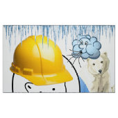 Polar Bears im Bau Eisburg Stoff (Fat Quarter (45,7 x 55,9 cm))