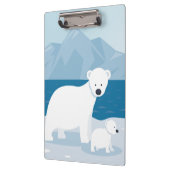 Polar Bears Klemmbrett (Links)
