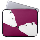 Polar Bears Laptop Sleeve (Vorderseite)