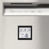 Polar Bears Magnet (In Situ (Geschirrspüler))