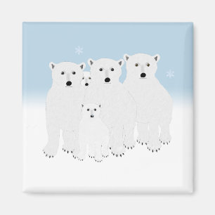 Polar Bears Magnet