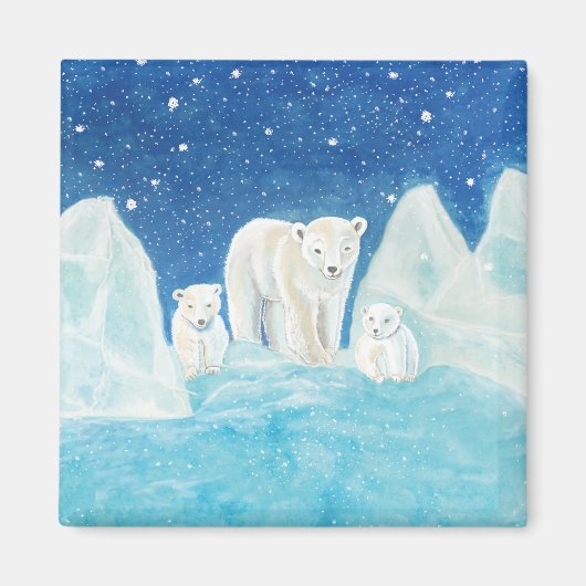 Polar Bears Magnet (Vorne)