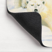 Polar Bears Mousepad (Ecke)