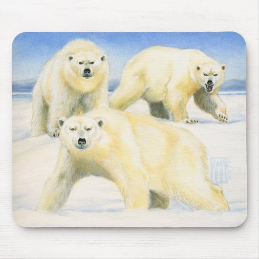 Polar Bears Mousepad (Vorne)