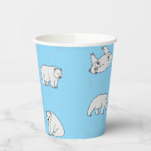 Polar Bears Pappbecher (Links)