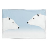 Polar Bears Pillowcase Kissenbezug (Rückseite)
