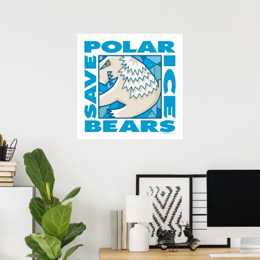 Polar Bears Poster (Heimbüro)