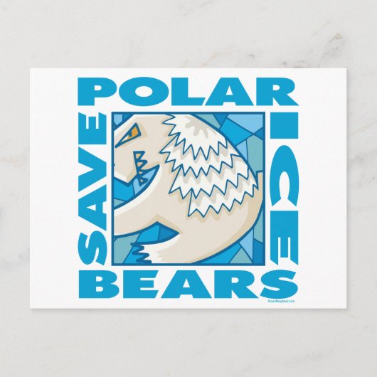 Polar Bears Postkarte (Vorderseite)