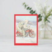 "Polar Bears" Postkarte (Stehend Vorderseite)