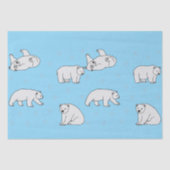 Polar Bears Seidenpapier (Vorderseite)