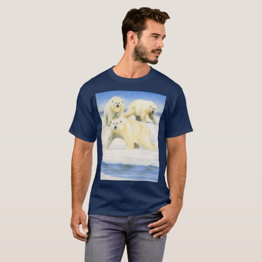 Polar Bears T - Shirt (Vorne ganz)