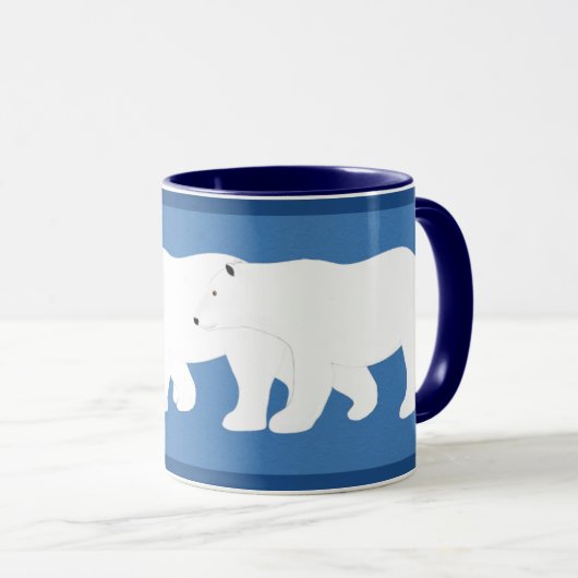 Polar Bears Tasse (VorderseiteRechts)