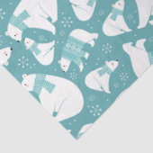 Polar Bears Tissue Paper Seidenpapier (Ausschnitt)