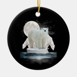 Polar Bears Wildlife Zoo Animal Lover Zookeeper Na Keramik Ornament