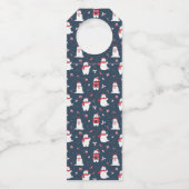 Polar Beary Christmas ID851 Flasche Hanger Tag Flaschenanhänger (Rückseite)