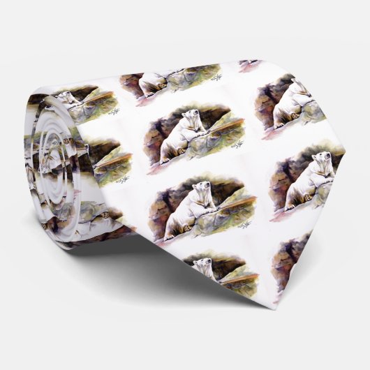 Polar Beat Krawatte ruhen (Gerollt)