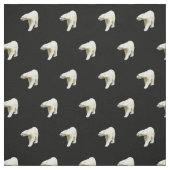 Polar betrifft Schwarzes Stoff (Muster)