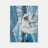Polar Blue Fleecedecke (Vorderseite)