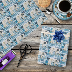 Polar Blue Geschenkpapier
