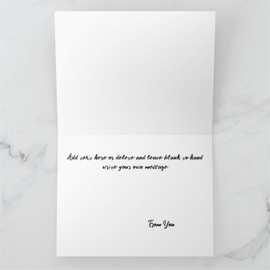 Polar Blue Karte (Innenseite)