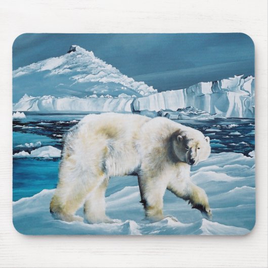 Polar Blue Mousepad (Vorne)
