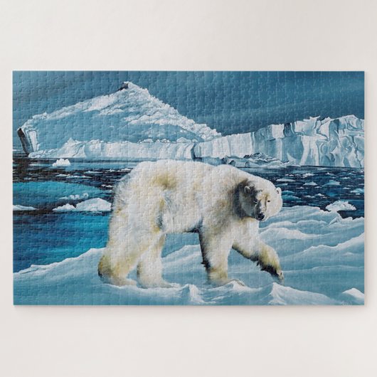 Polar Blue Puzzle (Horizontal)