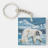 Polar Blue Schlüsselanhänger (Vorderseite)