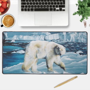 Polar Blue Schreibtischunterlage