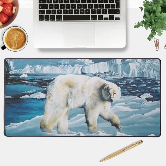 Polar Blue Schreibtischunterlage