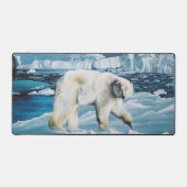 Polar Blue Schreibtischunterlage (Vorderseite)