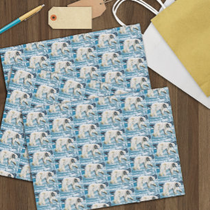 Polar Blue Seidenpapier