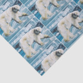 Polar Blue Seidenpapier (Detail)