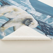 Polar Blue Sherpadecke (3/4)