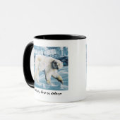 Polar Blue Tasse (Vorderseite Links)