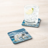 Polar Blue Untersetzer (Rechte Seite)