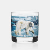 Polar Blue Whiskyglas (Rückseite)