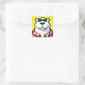 Polar Bowler Icon Sticker (Tasche)