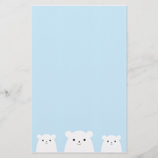 Polar Briefpapier (Vorderseite)