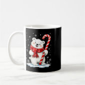 Polar Christmas Bear Candy Scarf Kinder Kaffeetasse (Links)