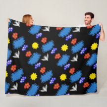 Polar cover Jimette Design Blue Yellow Red