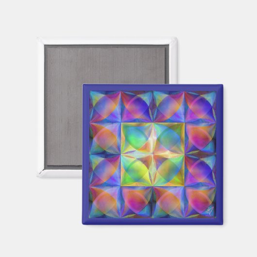 Polar Design II Magnet (Vorderseite/Rückseite)